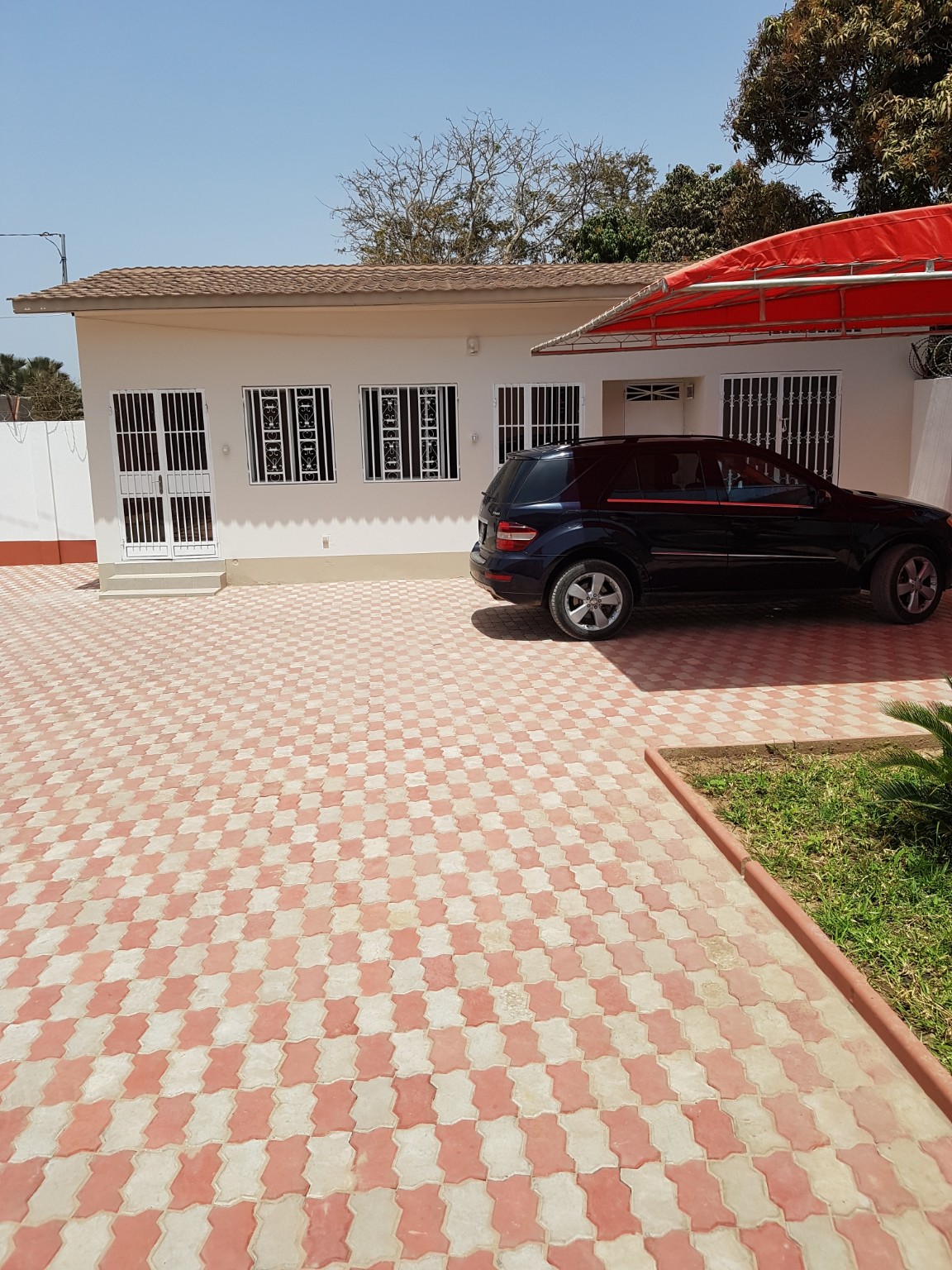 Finished interior of the bungalow